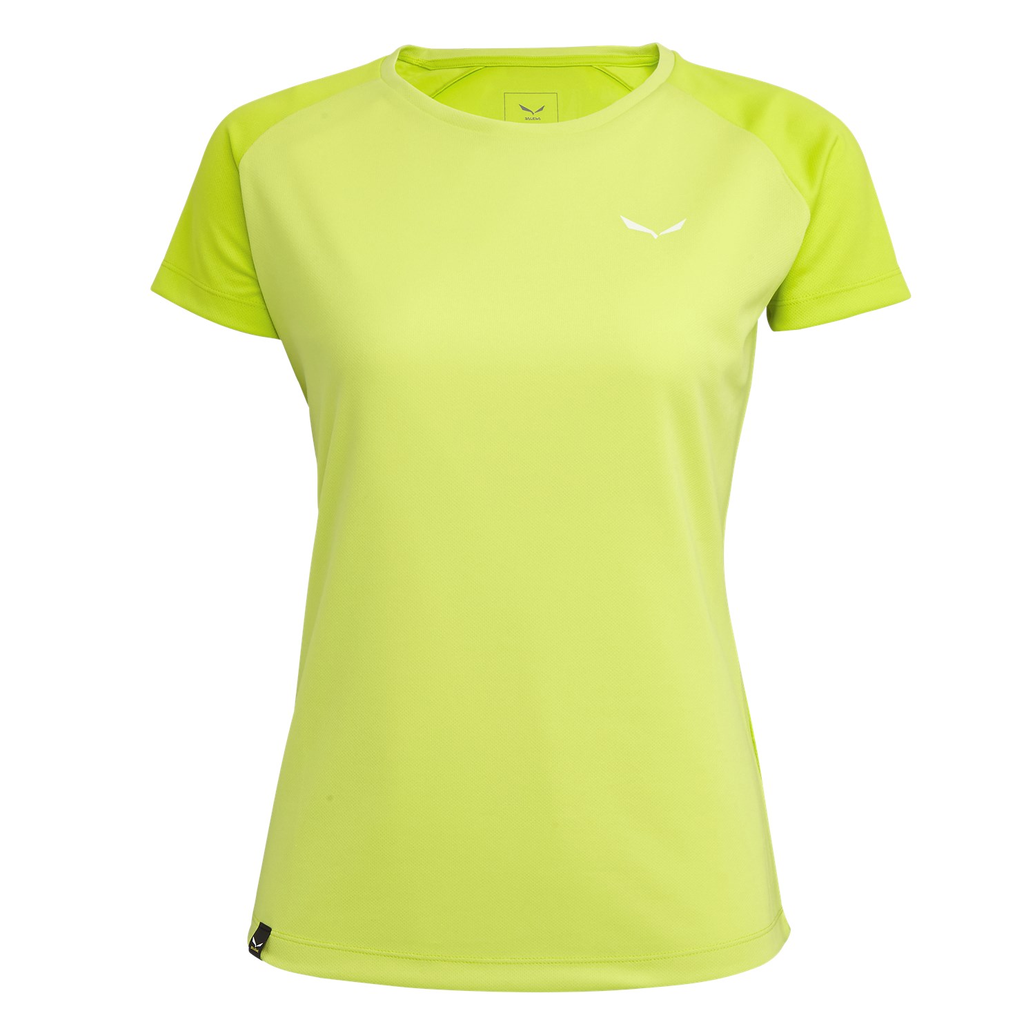 Salewa Women's Sporty B 3 Dry T-Shirts Green/Light Green OHA-647350